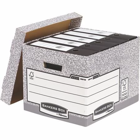Archiválókonténer, karton, standard, 