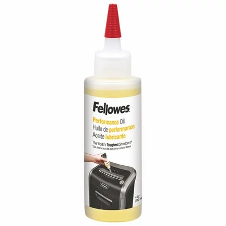 Karbantartó olaj iratmegsemmisítőhöz, 120 ml, FELLOWES 