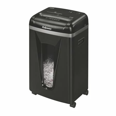 Iratmegsemmisítő, mikrokonfetti, 9 lap, FELLOWES 