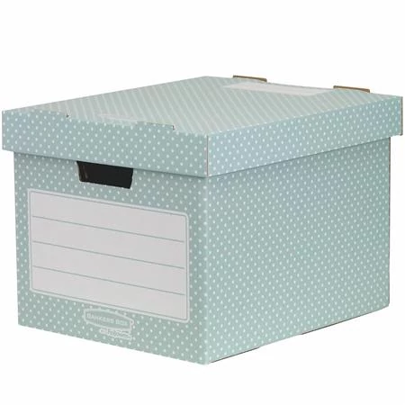 Tároló doboz, karton, 33,3x28,5x39 cm FELLOWES, 