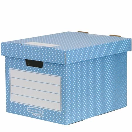 Tároló doboz, karton, 33,3x28,5x39 cm FELLOWES, 