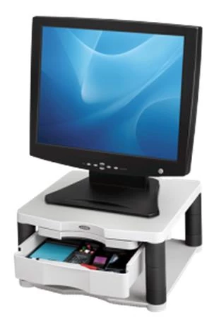 Monitorállvány, fiókkal, FELLOWES 