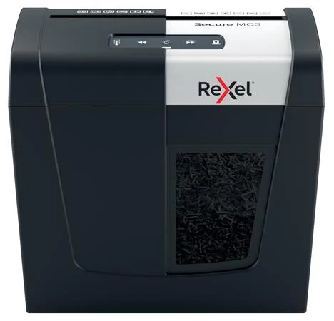 Iratmegsemmisítő, mikrokonfetti, 3 lap, REXEL, 