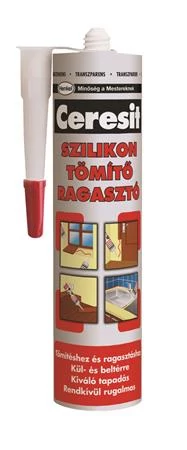 Ragasztó, szilikon, 300 ml, HENKEL 