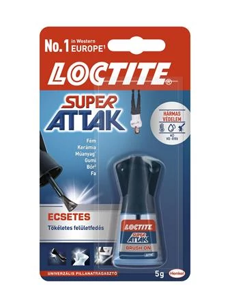 Pillanatragasztó, ecsetes, 5 g, HENKEL 