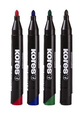 Alkoholos marker, 3-5 mm, kúpos, KORES 
