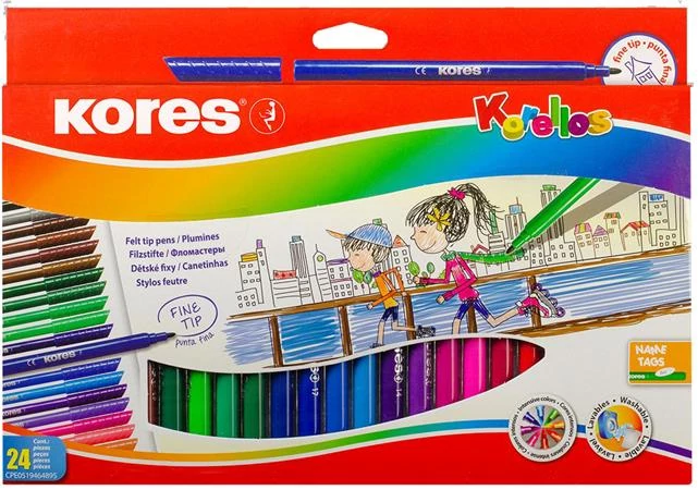 Filctoll készlet, kimosható, KORES 