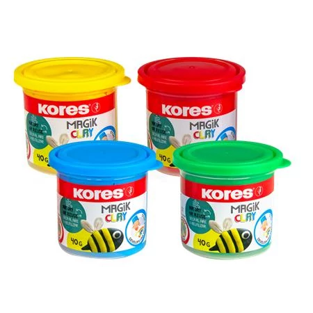 Gyurma,160 g, levegőre száradó, 4 szín, KORES 