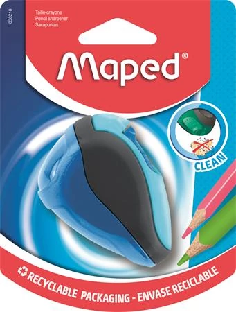 Hegyező, kétlyukú, tartályos, MAPED 