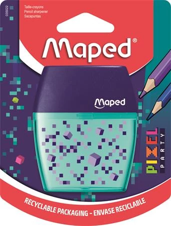 Hegyező, kétlyukú, tartályos, MAPED 
