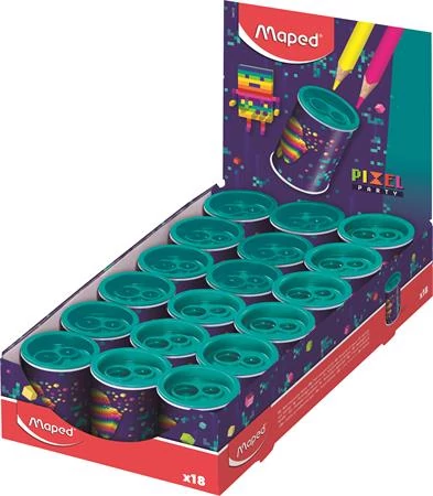 Hegyező display, kétlyukú, tartályos, MAPED 