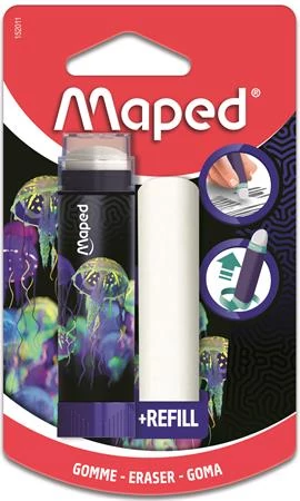 Radírstift, pótbéllel, MAPED 