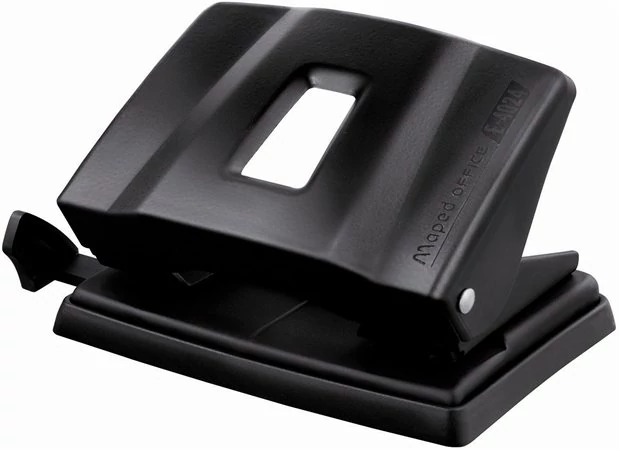 Lyukasztó, kétlyukú, 25 lap, fém, MAPED 