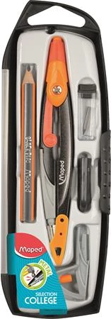 Körző készlet, 5 darabos, MAPED 