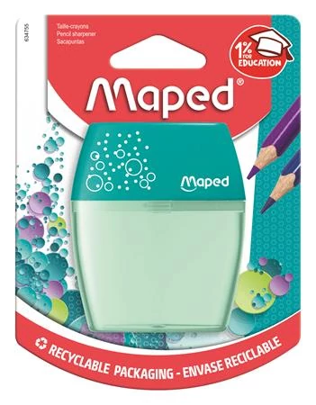 Hegyező, kétlyukú, tartályos, MAPED 