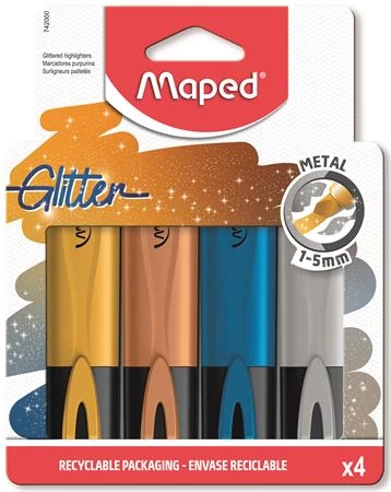 Szövegkiemelő készlet, 1-5 mm, MAPED 