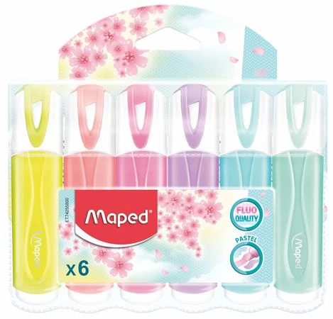 Szövegkiemelő készlet, 1-5 mm, MAPED 