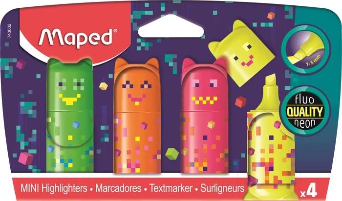 Szövegkiemelő készlet, 1-5 mm, MAPED 