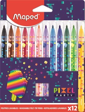 Filctoll készlet, 2,8 mm, kimosható, MAPED 