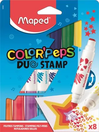 Filctoll készlet, 7,5 mm, kétvégű, MAPED 