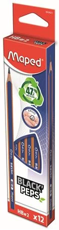 Grafitceruza, HB, háromszögletű, MAPED 