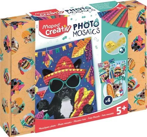 Mozaikos képkészítő készlet, MAPED CREATIV, 