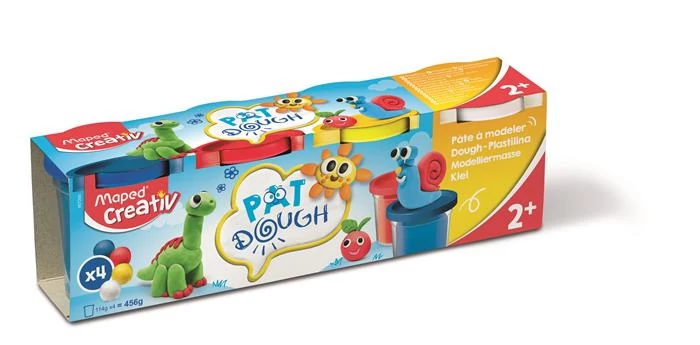 Gyurma készlet, 4x114 g, MAPED CREATIV 