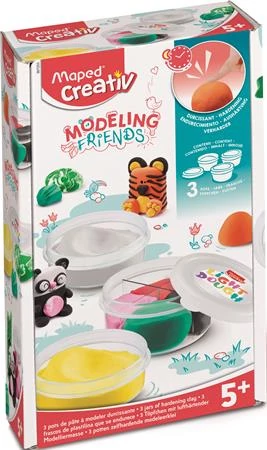 Utántöltő modellező gyurma készlet, levegőre száradó, MAPED CREATIV, 