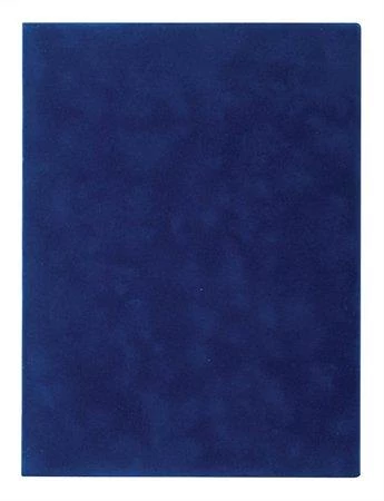 Oklevéltartó, plüss, A4, VICTORIA OFFICE, kék
