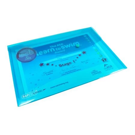 Irattartó tasak, A4+, PP, patentos, RAPESCO 