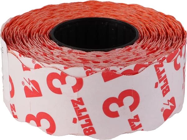 Árazószalag, 22x16 mm, BLITZ, narancs