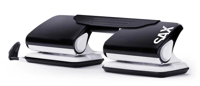 Lyukasztó, négylyukú, 12 lap, SAX 