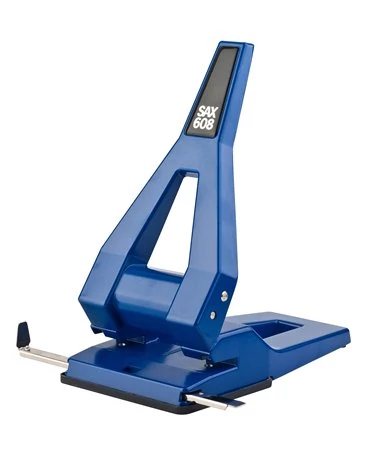 Lyukasztó, nagyteljesítményű, kétlyukú, 65 lap, SAX 