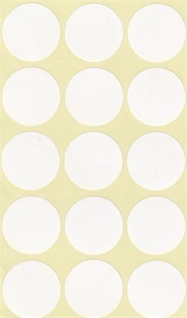 Etikett, köralakú, 30 mm átmérő, 60 etikett/csomag