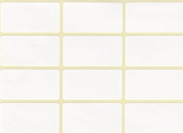 Etikett, 20x38 mm, 60 etikett/csomag