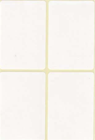 Etikett, 38x56 mm, 60 etikett/csomag