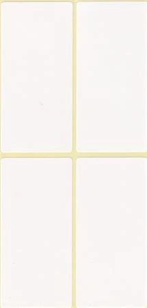 Etikett, 40x80 mm, 60 etikett/csomag