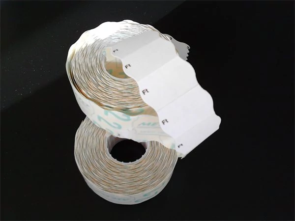 Árazógépszalag, 26x16 mm, METO, 