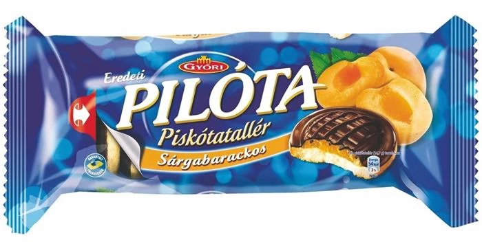 Piskótatallér, 147 g, GYŐRI 