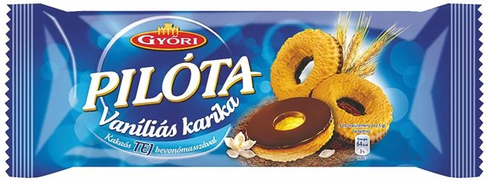 Vaníliás karika, 150 g, GYŐRI 