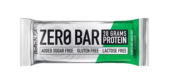 Fehérjeszelet, gluténmentes, 50g, BIOTECH USA 