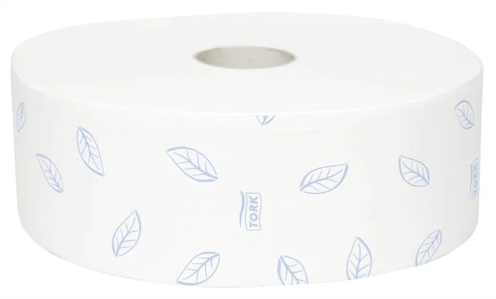 Toalettpapír, T1 rendszer, 2 rétegű, 26 cm átmérő, Premium, TORK 