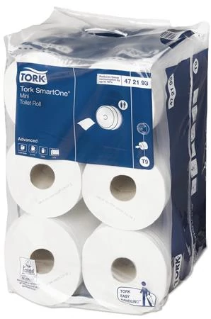 Toalettpapír, T9 rendszer, 2 rétegű, 14,9 cm átmérő, TORK 