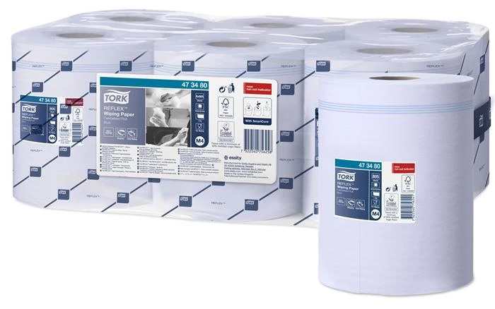 Törlőpapír, tekercses, 18,5 cm átmérő, M4 rendszer, 1 rétegű, Advanced, TORK 