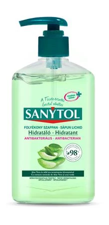 Antibakteriális folyékony szappan, 250 ml, SANYTOL 