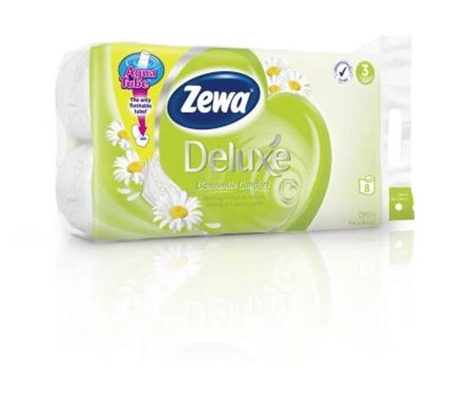 Toalettpapír, 3 rétegű, kistekercses, 8 tekercs, ZEWA 