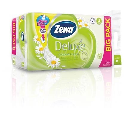 Toalettpapír, 3 rétegű, kistekercses, 16 tekercs, ZEWA 