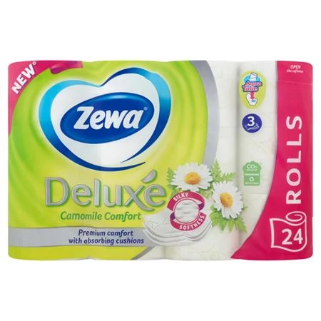 Toalettpapír, 3 rétegű, kistekercses, 24 tekercs, ZEWA 