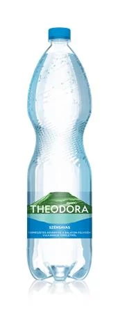 Ásványvíz, szénsavas, THEODORA, 1,5 l, 