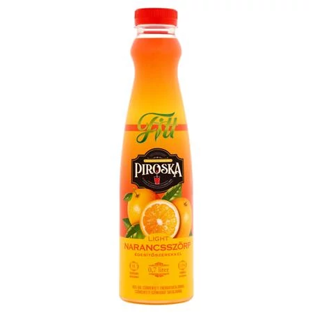 Szörp, light, 0,7 l, PIROSKA 
